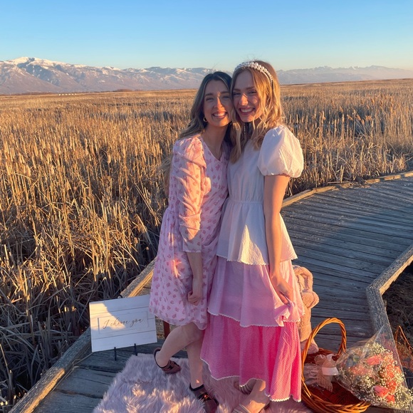 JessaKae pink floral dress - Picture 4 of 4